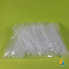 100 chiếc Pipet hút bằng nhựa PE, tiệt trùng, dung tích hút 0,5ml