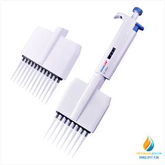 Micro Pipet hút 12 kênh hút, mức bơm hút từ 5ul đến 50ul mã JOAN LAB M12-50