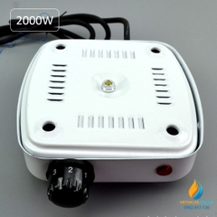 Bếp điện gia nhiệt 2000W bếp phá mẫu đơn bếp, bề mặt bếp 18.5cm, điện áp 220V