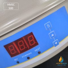 Máy khuấy từ và ủ nhiệt Joan Lab HMSC-500 điều chỉnh màn hình kỹ thuật số, 500ml