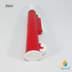 Bơm trợ cho pipet - Pipet pump, màu đỏ, loại 25ml