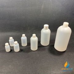 Chai nhựa PE dung tích 500ml hẹp, chai nhựa lưu mẫu chất, miệng rộng, vạch chia