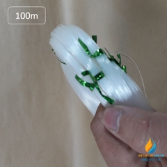 Cuộn dây cước chiều dài 10 mét mỗi cuộn, sợi 1mm, dây cước dụng cụ thực hành STEM