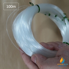 Cuộn dây cước chiều dài 10 mét mỗi cuộn, sợi 1mm, dây cước dụng cụ thực hành STEM