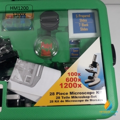 Kính hiển vi model HM1200 độ phóng đại 1200X, kính hiển vi học sinh thực hành sinh học