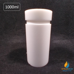 Lõi PTFE bể thủy nhiệt 1000ml, lõi lò phản ứng hấp nhiệt thủy lực 1000ml nhựa PTFE