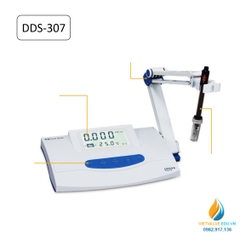 Máy đo độ dẫn điện DDS-307, khoảng đo từ 0.00 đến 100mS/cm, hiển thị LCD, bù nhiệt AT