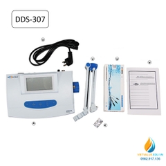 Máy đo độ dẫn điện DDS-307, khoảng đo từ 0.00 đến 100mS/cm, hiển thị LCD, bù nhiệt AT