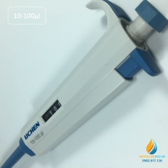 Micro pipet hút đơn kênh hãng Lichen đơn kênh mức hút từ 10-100μl