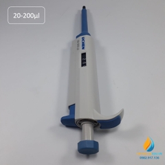 Micropipette 20-200μl đơn kênh Lichen, micropipet hút phòng thí nghiệm