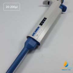 Micropipette 20-200μl đơn kênh Lichen, micropipet hút phòng thí nghiệm