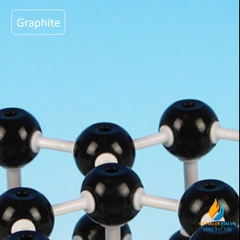 Mô hình phân tử Graphite, than chì, mô hình phân tử hóa học