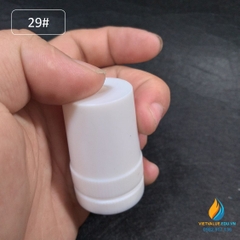 Bộ thí nghiệm PTFE stopper cổng 29 Nút khóa bằng nhựa PTFE