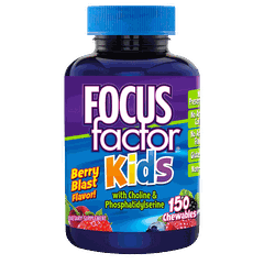 Thực phẩm chức năng bổ não cho trẻ Focus Factor Kids 150 viên