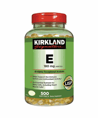 Thực phẩm bổ sung Vitamin E 400 I.U. Kirkland Signature (500 viên)