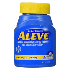 Thuốc Giảm Đau Hạ Sốt Aleve Naproxen Sodium 220mg 320 viên