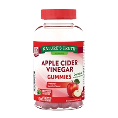 Kẹo dẻo giảm cân đẹp da detox cơ thể giấm táo Apple Cinder Vinegar 120 viên của Mỹ