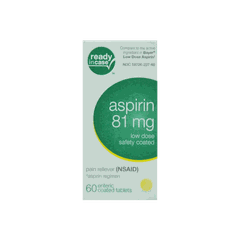 Viên uống giảm đau nhức Aspirin Ready inCase 81mg 60 viên