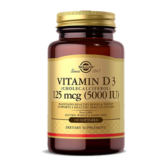 Vitamin D3 Cholecalciferol Solgar 125mcg 5000iu 240 viên