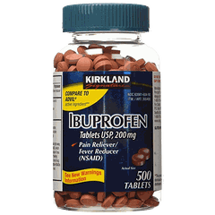 Thuốc giảm đau Kirkland Ibuprofen 200mg 500 viên