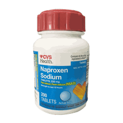 Viên uống giảm đau CVS Health Naproxen Sodium 200 viên