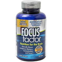 Thực phẩm chức năng bổ não FOCUS Factor 180 viên