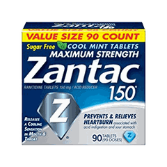 Viên nén làm giảm ợ nóng Zantac 150mg 90 viên