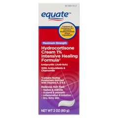 Kem làm giảm ngứa dành cho da EQUATE Hydrocortisone Cream 60g