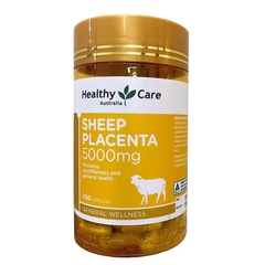 Viên Uống Nhau Thai Cừu Healthy Care Sheep Placenta 5000mg x 100 viên