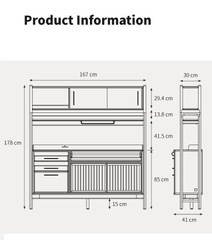 TỦ LY 01 / CUPBOARD #01