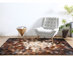 THẢM BÒ CHỮ NHẬT 03 / LEATHER RUG #03