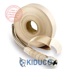 Băng keo vải một mặt chịu nhiệt Kiduco Adhesive Silica Fabric