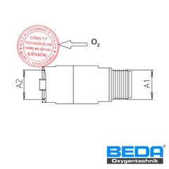 BEDA Oxygen Backfire Safety Device (RB) Drawing