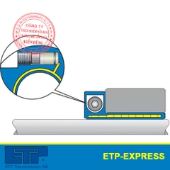 Khớp nối thủy lực ETP-Express côn đơn nối bích single screw mounting