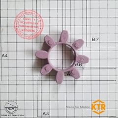 Đệm giảm chấn cho khớp nối KTR Rotex 55 98ShA LILAC