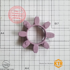 Đệm giảm chấn cho khớp nối KTR Rotex 65 98ShA LILAC