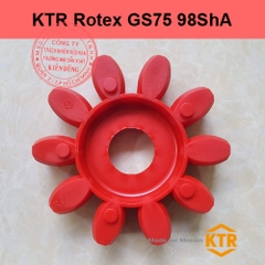 Đệm giảm chấn cho khớp nối KTR Rotex GS75 98ShA RED Band