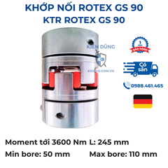 Trọn Bộ Khớp Nối Rotex GS 90 KTR