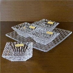 Bộ bát đĩa vuông set 5 Nachtmann Bossa Nova 90023 SERVIERSET
