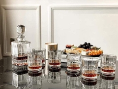 Bộ bình rượu pha lê Bohemia Dover