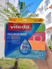 SET 4 KHĂN LAU ĐA NĂNG VILEDA