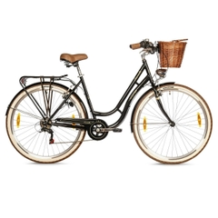 Xe đạp Bergsteiger nội địa Đức màu đen