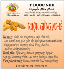 Rượu Gừng Nghệ