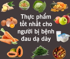 Thực phẩm ngày Tết tốt cho người bị bệnh dạ dày