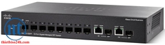 Thiết bị chia mạng Cisco SG350-10SFP-K9-EU POE Managed SFP Switch