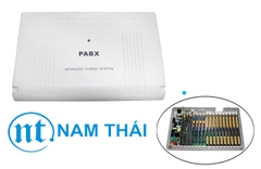 Tổng đài PABX CP1696 cấu hình 8 vào 56 máy lẻ (Cho Phép Mở Rộng 16 Vào 96 Máy Lẻ)