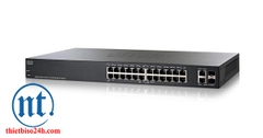 Thiết bị chia mạng Cisco SF250-24-K9-EU Smart Switch