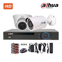 Trọn bộ CAMERA 4.0MP DAHUA HAC-HFW1400RP VÀ ĐẦU GHI HCVR7104H-4M