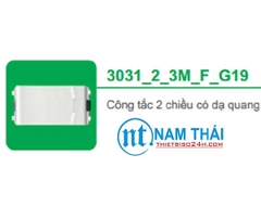 Công tắc 1 chiều có dạ quang, size S (3031_1_2M_F_G19)