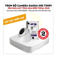 Trọn bộ CAMERA STARLIGHT DAHUA FULL 1080N HAC-HDW2231EM